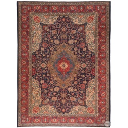 persian-sarouk-rug-red